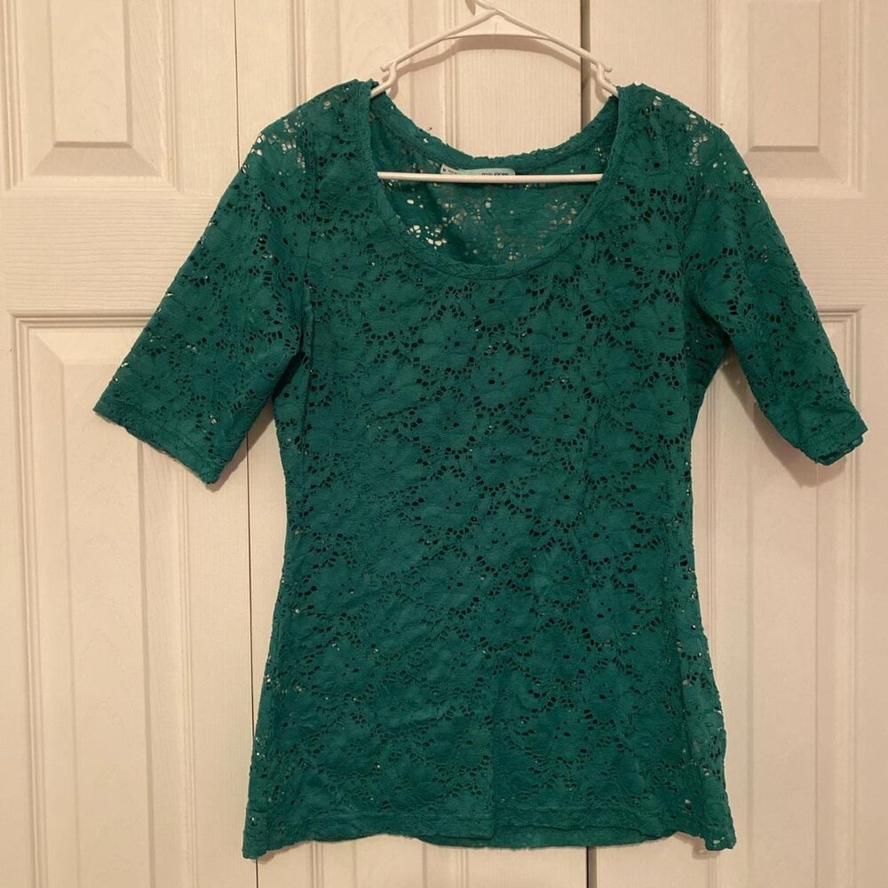 Maurice's Lace 3/4 Top